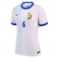 France Eduardo Camavinga #6 Replica Away Shirt Ladies Euro 2024 Short Sleeve